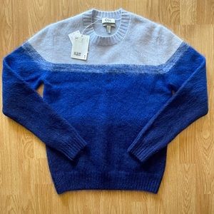 COS Blue Ombré Mohair Sweater